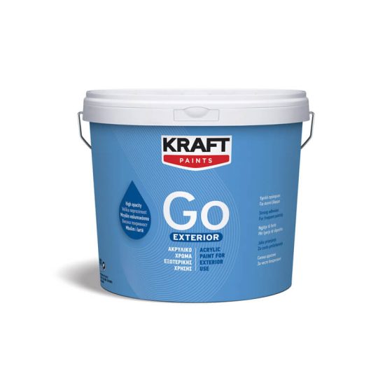 Ακρυλικό χρώμα εξωτερικών επιφανειών 3L KRAFT Go Exterior