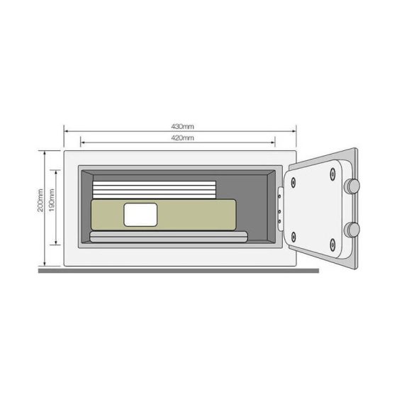 yale safe dimensions