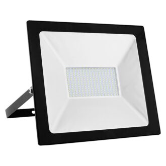 Black Led Smd Flood Luminaire Ip66 150W 3000K 12000Lm 230V Ra80