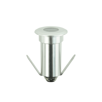 Led Round Inground Spot Luminaire 1W 85Lm 3000K 30° 230V Ac Ip65 Ra80 30.000Hrs