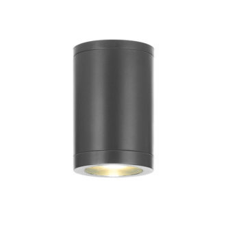 Gu10  Round Ceiling Luminaire 230V Ac Grey Ip65 Gu10 Max.7W