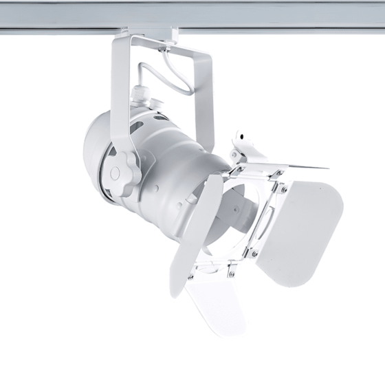 Track Light No242 White 4Wire Par30 E27