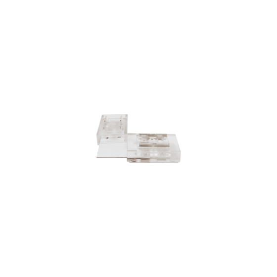 90° Transparent Connector For Led Cob Strip Ip20 10Mm