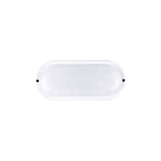 Led Pc White Wall Luminaire 230V Ac Ip65 10W 900Lm 3000K 110° Ra80