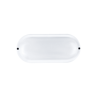 Led Pc White Wall Luminaire 230V Ac Ip65 20W 1700Lm 3000K 110° Ra80