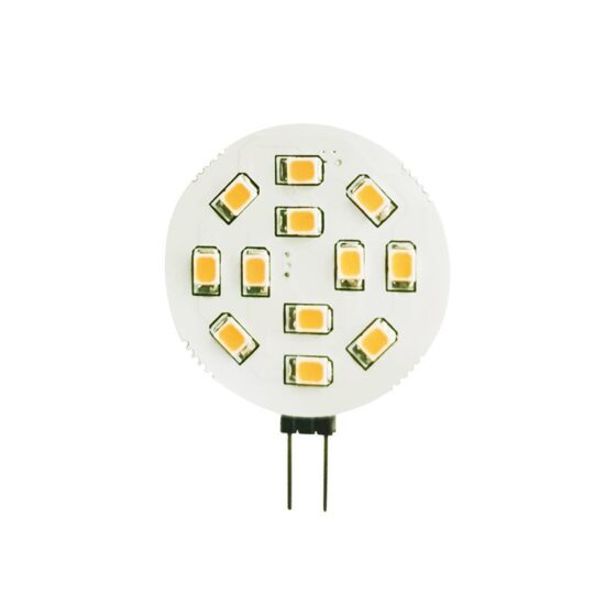 Led Smd G4 3W 6000K 12V Ac/Dc 220Lm Ra80 30000H 120° Pcb