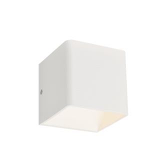 Λευκη Απλικα Led Up-Down Cube 1X3W 230V 3000K 25000Hrs Nephele