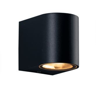 Gu10 Wall Luminaire 230V Ac Sand Black Ip65 Max.35W