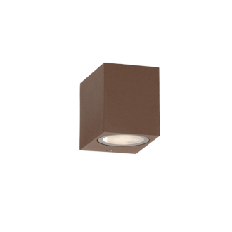 Gu10 Wall Luminaire 230V Ac Rusty Ip65  Max.35W