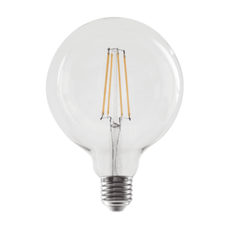 Led Filament E27 G125 8W 4000K 230V Ac 1010Lm Ra80 30000H 360°