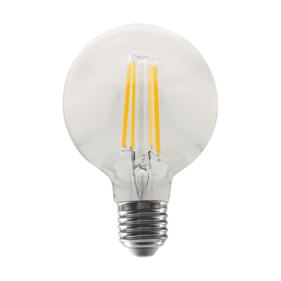 Led Filament E27 G80 10W 4000K 230V Ac 1260Lm Ra80 30000H 360°