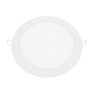 Led Slim Panel White Round Rec. 24W 4000K 2260Lm Φ298 230V Ac Ra80