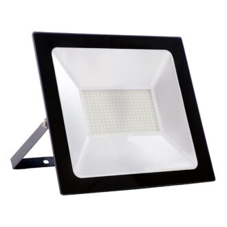 Black Led Smd Flood Luminaire Ip66 200W 3000K 16000Lm 230V Ra80