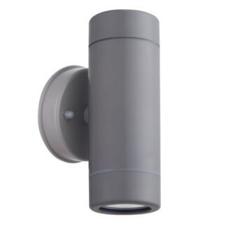 Up-Down Grey Pp Wall Light Gu10Max.2X3W Led Ip65