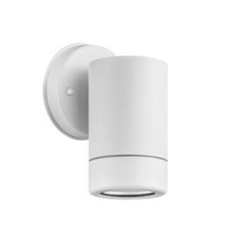 One Beam White Pp Wall Light Gu10Max.3W Led Ip65