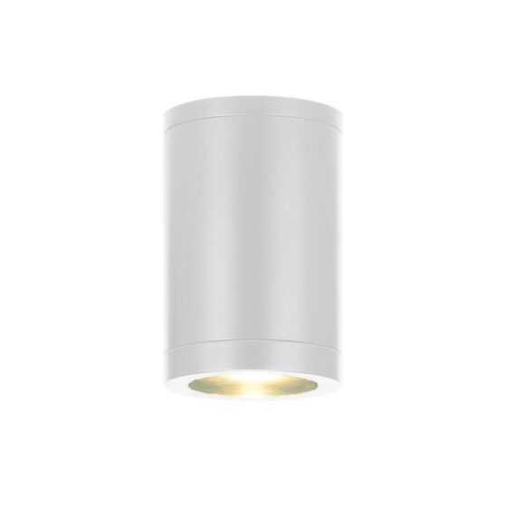 Gu10  Round Ceiling Luminaire 230V Ac Matt White Ip65 Gu10 Max.7W