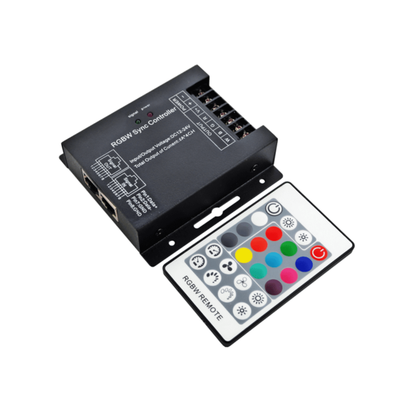 Rgbw Led Controller 32A 384W/12V 768W/24V & Rf Remote