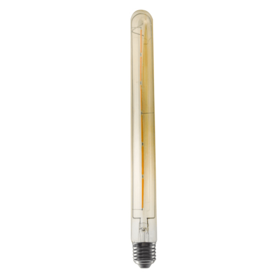 Led Filament E27 Dim T30 6W Amber 2700K 230V Ac  760Lm Ra80 30000H 360°