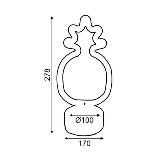 41 Neon Led Λαμπακια Με Μπαταρια (3Xaa)/Usb