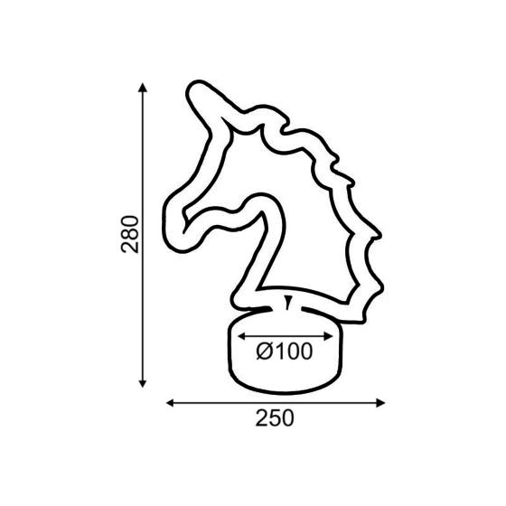 47 Neon Led Λαμπακια Με Μπαταρια (3Xaa)/Usb