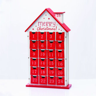 Wooden Calendar With Drawers 24*7