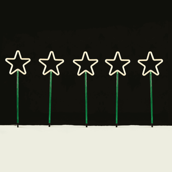 "5 Garden Stars"