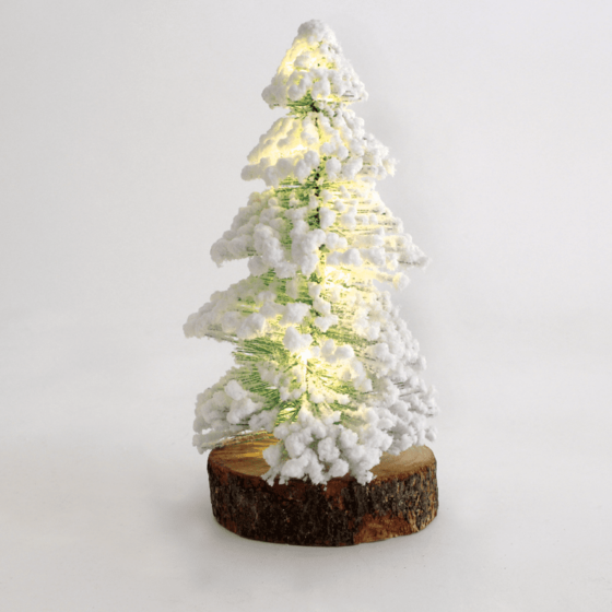 "Pine Tree Table" 10 Mini Led Ww Λ/Κια Μπ/Ριεσ (3Aaa) Ip20 10.5X10.5X26Cm