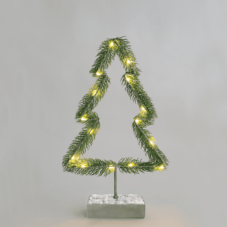 "Tree Table Lights" 15 Mini Led Ww Λ/Κια Μπ/Ριεσ (2Aa) Ip20 H40Cm