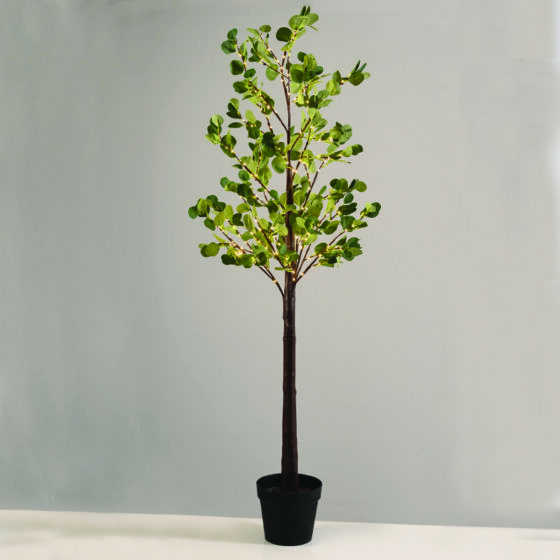 Eucalyptus Leaf Tree 210 Ww Led Λαμπ. Ανταπτ:4