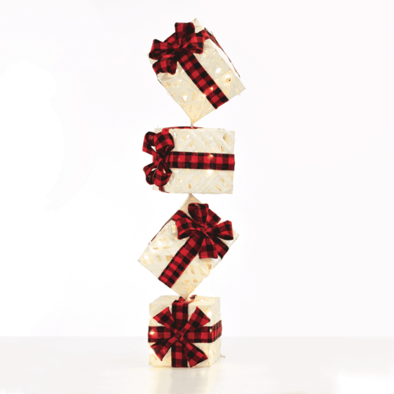 "White Vertical Gift Box