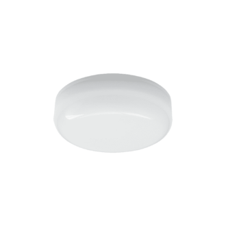 Led Pc White Ceiling Luminaire 230V Ac Ip66 12W 1020Lm 3000K 180° Ra80