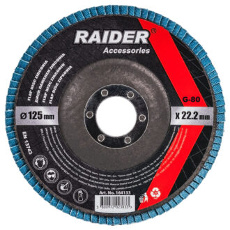 RAIDER ΔΙΣΚΟΣ ΦΥΛΛΑΡΑΚΙ Φ125 G80 164133