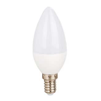 Led Smd E14 C37 5W Color Dimmable 230V Ac 360Lm Ra80 30000H 180°