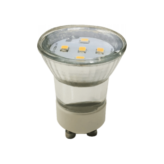 Led Smd Gu10 Mini 3W 4000K 230V Ac 270Lm Ra80 30000H 120° Glass