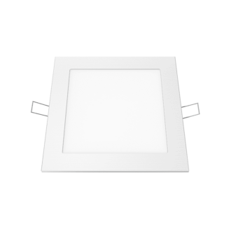 Λευκο Τετραγωνο Led Πανελ Χωνευτο 12W 4000K 1100Lm 170X170Mm 230V Ra80