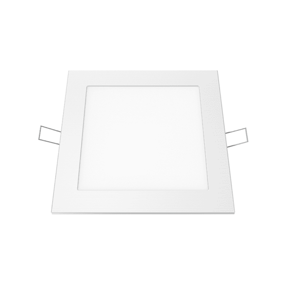 Λευκο Τετραγωνο Led Πανελ Χωνευτο 12W 4000K 1100Lm 170X170Mm 230V Ra80